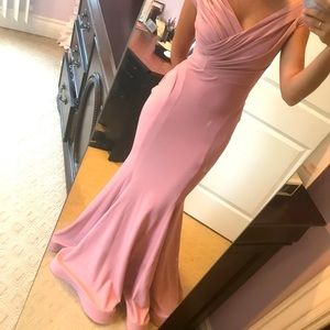 Bridesmaid dress pink